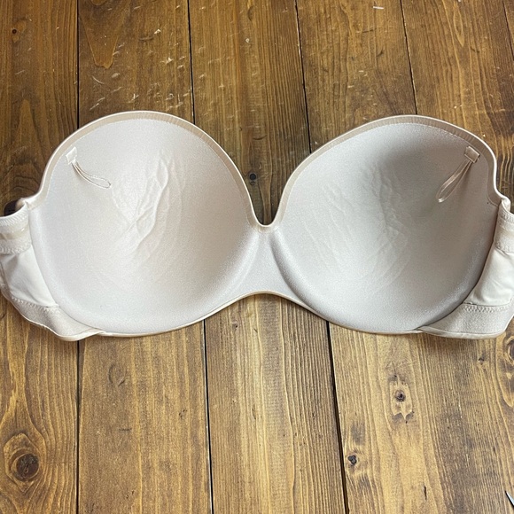 Maidenform size 36C nude full coverage underwire strapless bra DM9472 - Picture 3 of 6